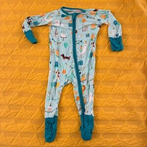 Little Sleepies Birthday Party Zippy Pajamas 3-6m